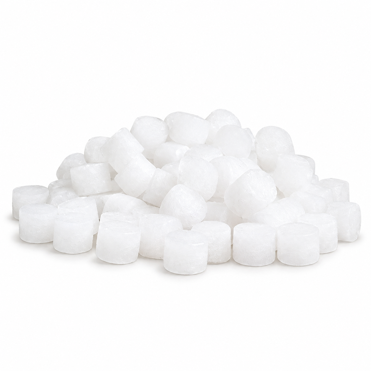 Pure Pooja Camphor Tablets - Smokeless white camphor tablets engineered for quick ignition, sparkling flame, and pure aura.
