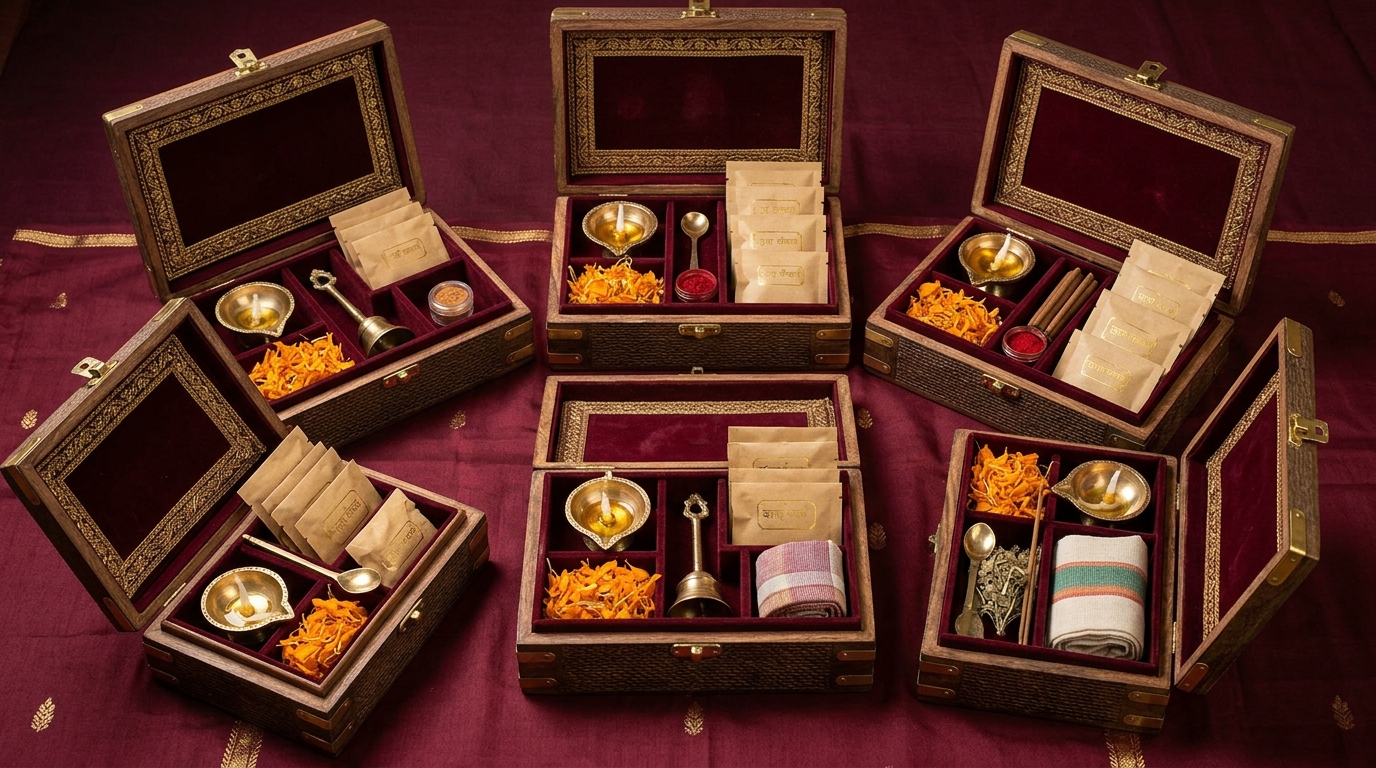 Kaivlya Premium Puja Box Range