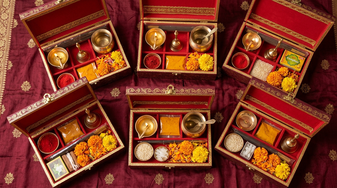 Kaivlya Premium Puja Box Range